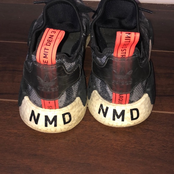 adidas NMD R1 Grey Camo size 7 - Picture 2 of 4